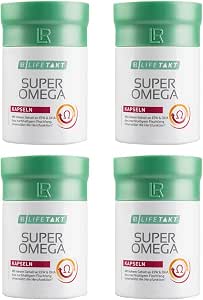 LR LIFETAKT Super Omega Kapseln Nahrungsergänzungsmittel (4x 60 Kapseln) :  Amazon.de: Drogerie \u0026 Körperpflege