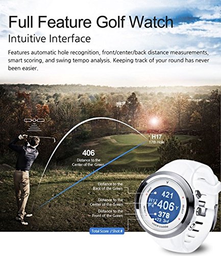 VOICE CADDIE T2 BLACK - Reloj GPS para Golf