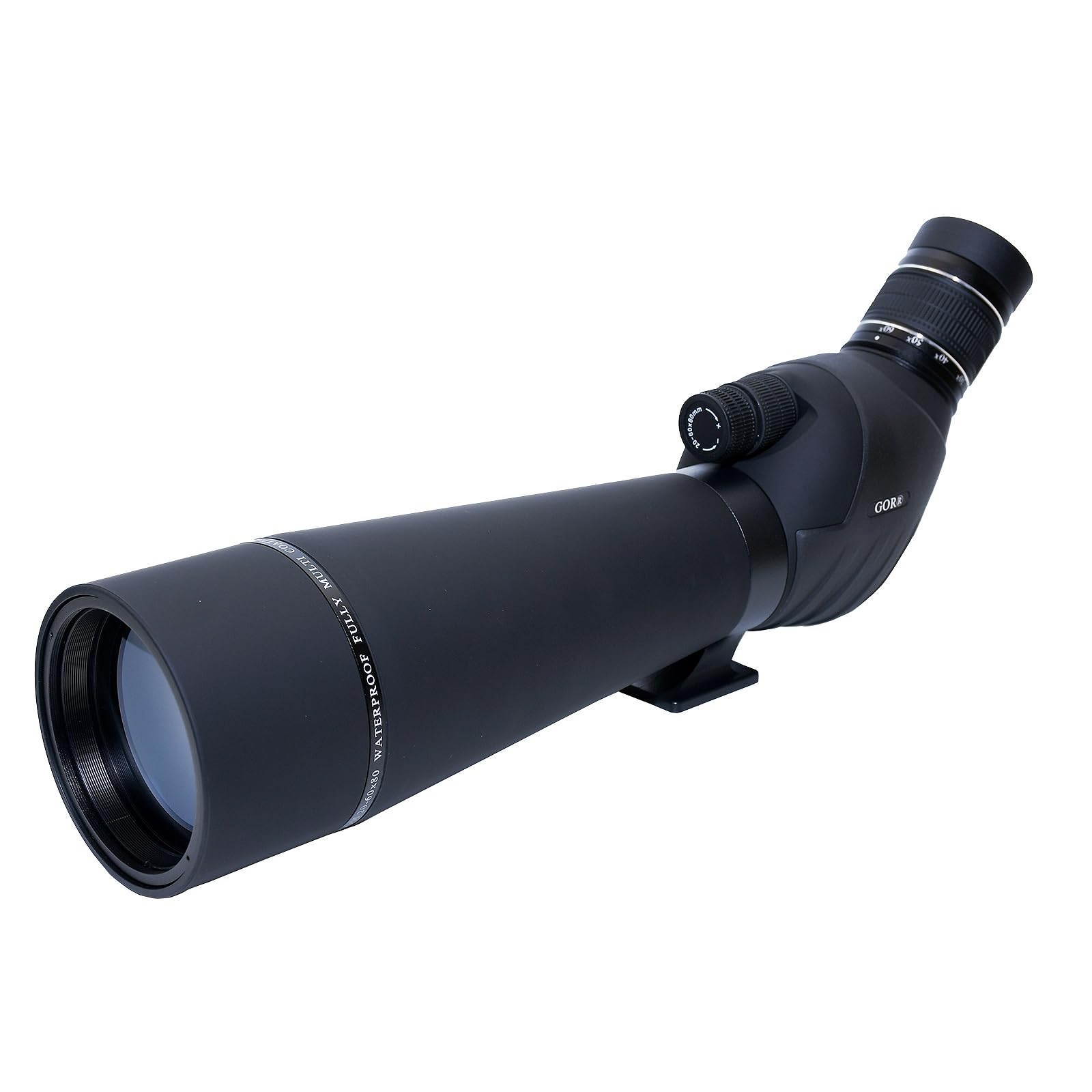 GOR® Power View BAK4 Waterproof FMC Zoom Spotting Scope (20-60x80)