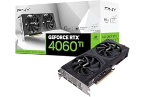 PNY Carte Graphique GEFORCE RTX™ 4060 Ti 8GB Verto Dual Fan Edition DLSS 3