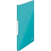 Leitz 46320051 Screen Book Wow, A4, Pp, 40 Sleeves, Ice Blue
