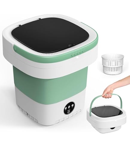 Mini Wasmachine, 3.8L Tafelblad Automatische Wasmachine USB Aangedreven Draagbare Ondergoed Wasmachine Voor Kamperen Slaapzalen Appartementen Zakenreizen