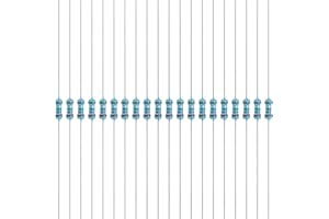 YOKIVE 200 Pcs 1/4W (0.25 Watts) 2.7 Ohm 5% Carbon Film Resistor, Carbon Film Single Fixed Resistor | Great for DIY Electronic Devices, Circuit Boards, Sensors