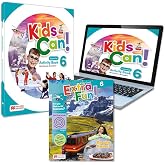 KIDS CAN! 6 Activity Book, ExtraFun &amp; Pupil's App: cuaderno de actividades de refuerzo impreso