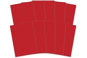 Hamelin Übungsbuch, A4, 8 mm, liniert mit Rand, 48 Seiten,rot, (10er Pack)