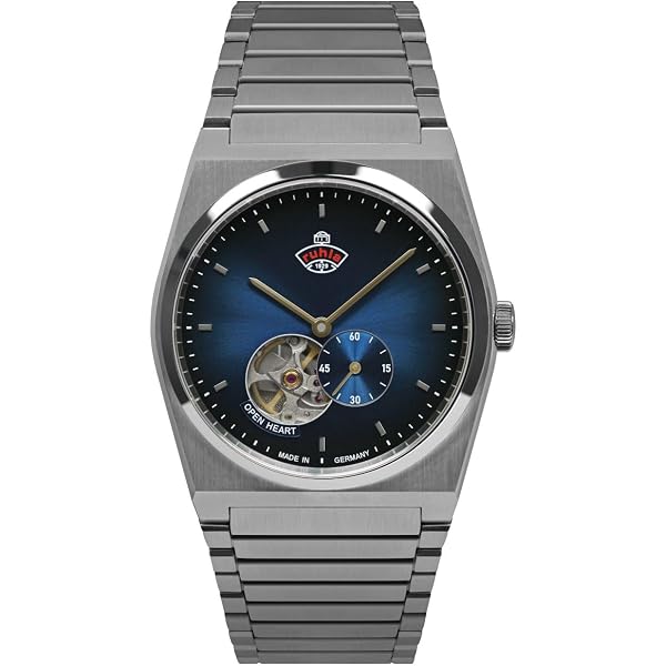 UMR Ruhla Orologio Da Polso Solare Titanio 95952M Data Vetro Zaffiro, 10ATM