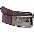 Veteran Men's Brown Formal And Casual Leather Belt For Man(Brown-0687)