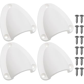 4-tlg. Marine Lüftungsabdeckungen - UV-beständige Nylon Covers Für Boote & Yachten