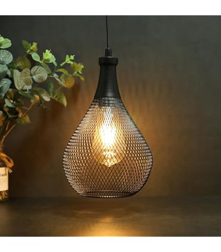 Zafferano, Amelie Sospensione, Lampadario A Sospensione Ricaricabile E Senza Fili Con Controllo Touch, Adatta Per Salotto Ed Esterni, Dimmer, 2200-3000 K, Altezza 12 Cm, Colore Nero