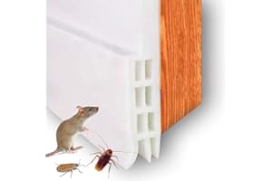 E-SMARTER Draft Excluder for Doors, 39in Self Adhesive Draught Excluder for Bottom of Door, Weather Proof Door Draught Excluder, Front Door Draught Excluder for Energy Saving, Preventing Bugs