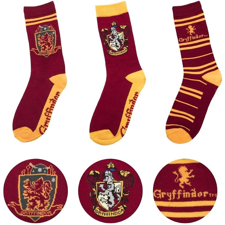 Elbenwald Harry Potter Socken – Offiziell Lizenzierte Unisex-Socken Aus Baumwolle, Verschiedene Motive