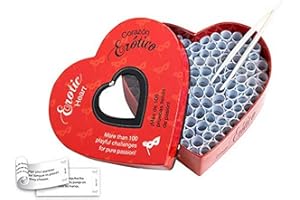TEASE AND PLEASE Tease & Please Erotic Heart (EN-ES) - Juegos Sexuales de Parejas Adultos para Momentos Íntimos Juntos - Juegos Adultos Erótico con Más de 100 Retos para ti y tu Amante