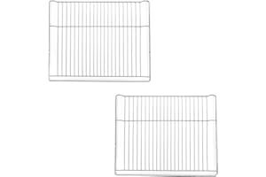 MIRTUX 2 x Ofenrost, Maße: 46,5 x 37,5 x 2,2 cm, Originalcode 574876, passend für Modelle von Siemens Neff Bosch Constructa Balay 00574876 HZ334000 CZ1432X1 etc.