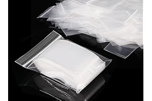 LONELY HIGH HEELS Plastikbeutel Zipper beutel druckverschlussbeutel baggies 300 Stück 6 * 4 cm plastiktüten ziplock zip klein tütchen baggys wiederverwendbar tüten groß wiederverschließbare