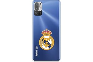 LA CASA DE LAS CARCASAS Funda para Xiaomi Redmi Note 10 5G del Real Madrid Escudo Licencia Oficial Real Madrid