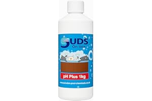SUDS-ONLINE 1KG pH Plus (Increaser) for Swimming Pools, Spas and Hot Tubs