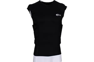Full Force Wear 3 Pad Shirt mit Rippenpolsterung, schwarz, Gr. S-3XL
