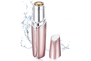 FEELGLAD Facial Hair Remover for Women’s Cheeks, Lips, Chin and Neck, Bikini Painless Precision Women Shaver with Built-in LED Light, USB Rechargable/Fullife Portable Face Hair Removal