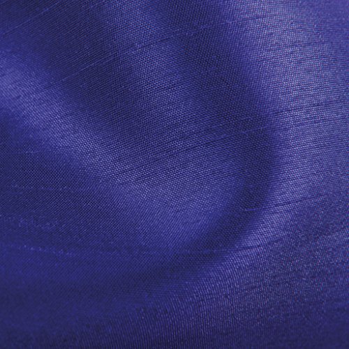 Flächenvorhang Alessia blickdicht mit und ohne Technik, modern und stilvoll kombinierbar in vielen verschiedenen Farben erhältlich (blau – dunkelblau / mit Technik) - 3