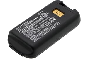 TECHTEK Batería 5200mAh Compatible con [Intermec] CK3, CK3A, CK3B, CK3C, CK3C1, CK3N, CK3N1, CK3R, CK3X, EDA61K sustituye 318-033-001, 318-033-021, 318-034-001, AB17, AB18 FBA