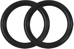 rockible 2x Gymnastic Rings Gym Ring Strength Training Anti-Slip Rings Training Rings Exercise Rings for Gym Equipment