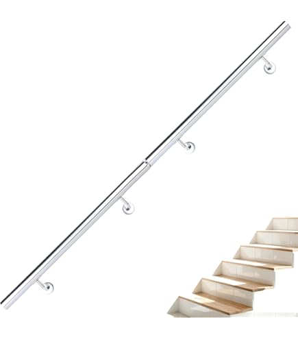 Stalen trapleuning en leuningdragers - Interieur
