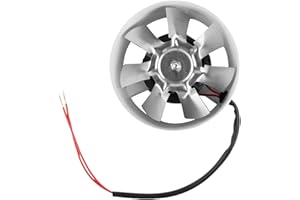 RANRAO Ventilador extractor de 100 mm, ventilador de conducto extractor de humo, ventilador de tubería en línea de 140 M³/h, ventilador de escape circular de 4 pulgadas, ventilador presurizado para conducto