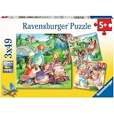 Ravensburger 55647 3x49p Par&ccedil;alı Puzzle K&uuml;&ccedil;&uuml;k Prensesler