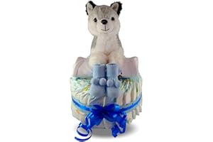 TIERNOS MOMENTOS Tarta De Pañales Dodot Baby Husky Para Niño