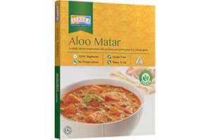 GROCERY KING Ashoka Aloo Matar 280g, Ready To Eat Meals (3 X 280g)