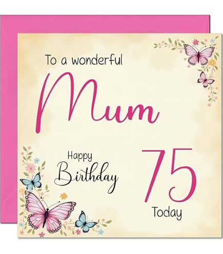 Biglietto Di Auguri Per La Mamma | Floreale Rosa Con Scritta 'With Love', Formato Extra Large 30x20 Cm, 8 Pagine Interne - 2