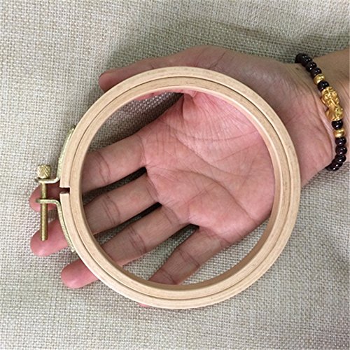 4,1-Zoll-Kreuz-Stich-Holzstickrahmen Kreis Craft – 10,5cm - 2