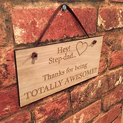 step-dad Hey. step-dad… dank Völlig für den Awesome. „Die große Vatertag Geschenk. - 3