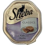 Mars Sheba Schale Classics mit Kalb & Huhn 85g