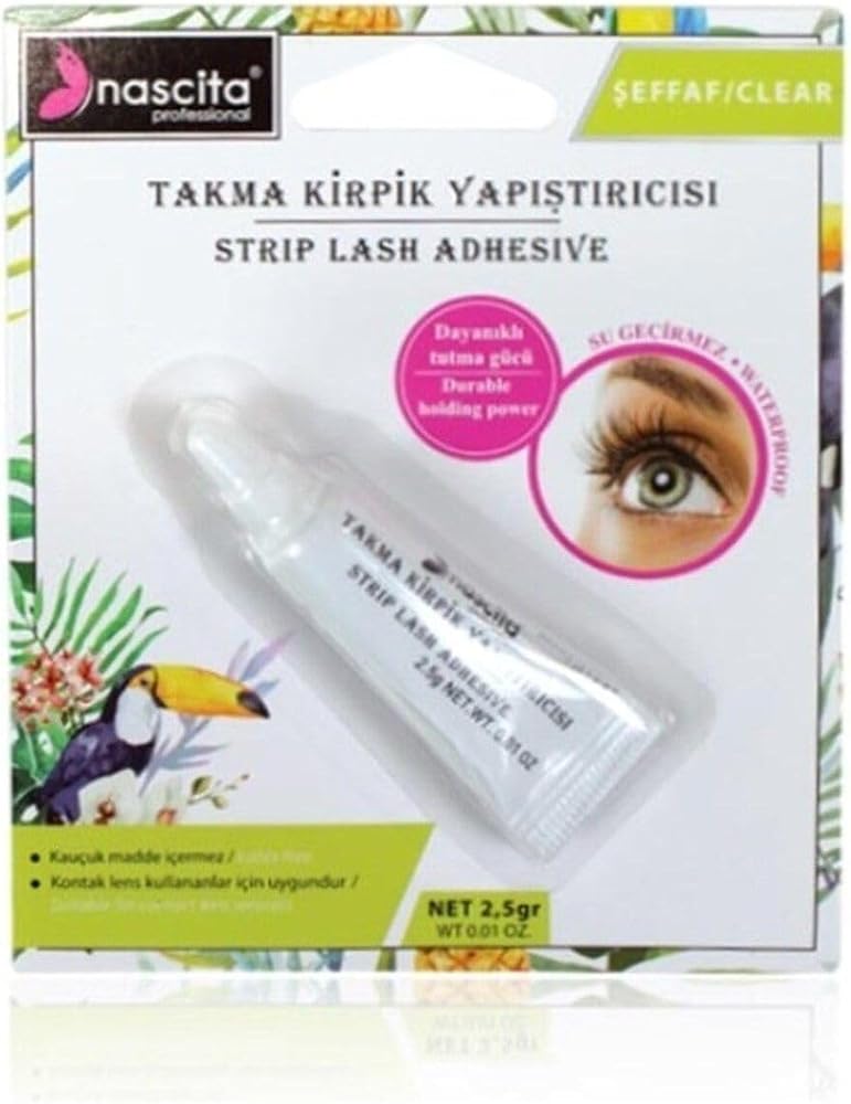 Nascita Takma Kirpik Yapıştırıcı (Beyaz, 2.5 gr)