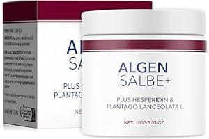 SHEFAVE Algensalbe Aktiv gegen Besenreiser, Krampfadern Creme, Schnelle Linderung bei geschwollenen Beinen mit Aloe Vera, Feuchtigkeitscreme mit Plus Collagen, aktiv Pfeffersalbe zum Bräunen