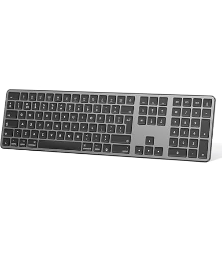 Apple Magic Keyboard with Numeric Keypad (Wireless, Rechargable