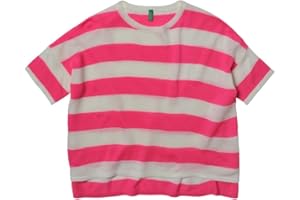 United Colors of Benetton SUÉTER DE Manga Larga con Cuello Redondo Niños