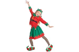 Morph Disfraz Elfo Niña, Disfraz Elfo Navidad Niña, Traje Elfo Niña, Disfraz Duende Navidad Niña, Elfo Disfraz Niña, Disfraz Elfa Niña, Disfraz Navidad Niña