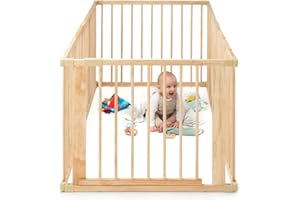 dibea Kojec dziecięcy, wysokość 68 cm, drewniany, brązowy