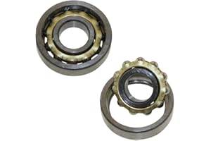 CITOMERX Kugellager Set 2X Schulterkugellager BO17 17x44x11 Kurbelwelle Hercules Sachs Kreidler Puch