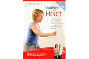 STOTT PILATES Walking for Your Heart DVD 2 DVD Set