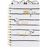 Grupo Erik Snoopy Notebook with Dividers &ndash; Dotted A5 Notebook, Girl Notebook | Notebook: A5 Ring Notebook: Soft Cover 160 Pag