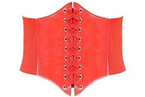 HANERDUN 2023NEW Womens Corset Belts Lace-up Tied Waspie Belt Retro Waist Cinch Belt