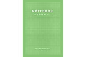 Notebook a Quadretti: 108 Pagine A4 a Quadretti 5 mm per Appunti, Matematica | Scuola Ufficio Tempo Libero | Verde
