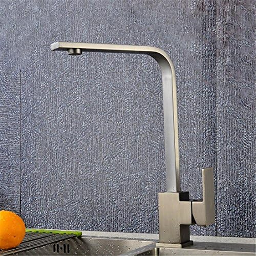 Rotatable Bath Basin Sink AAAA Standard Spout Simple Lever Flat Style , Bathroom Kitchen Hot And Cold Mixer BBBB , Modern Chrome Lavatory CCCC