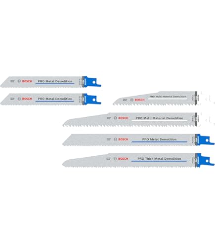 Bosch 5x PRO Multi Material S1110VF Demolition reciprozaagblad (voor
