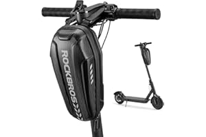 ROCKBROS Borsa Scooter Manubrio Impermeabile, Borsa Rigida per Monopattino Elettrico, Grande capacità 2L/3L Facile Installazione Universale Ideale per Xiaomi Mi Mijia M365 Segway Ninebot