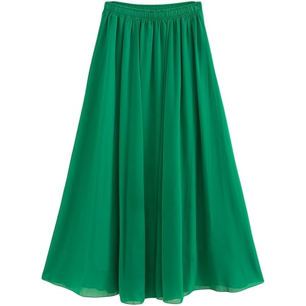 Zeagoo Lange elegante rok voor dames, hoge taille, maxirok met trekkoord, effen, casual, vrijetijdsrok, bruiloft, cocktailrok, Donkerblauw, S