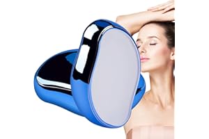 Pipihome Épilateur en Cristal, Gomme Epilatoire Nano Epilateur Cristal, Gomme pour Femme avec Effet exfoliant, Convient pour Une épilation Rapide des Jambes, des Bras et des Aisselles